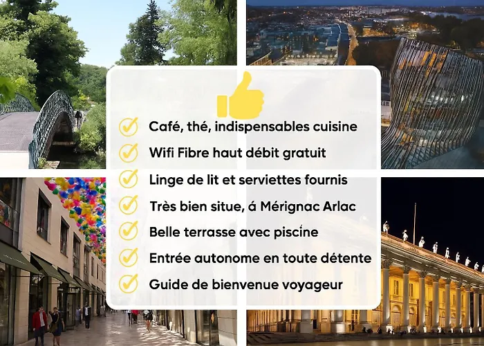 Сasa de vacaciones Maison Indépendante Avec Piscine Et Jardin à Mérignac, à 15 Min Du Centre De Bordeaux